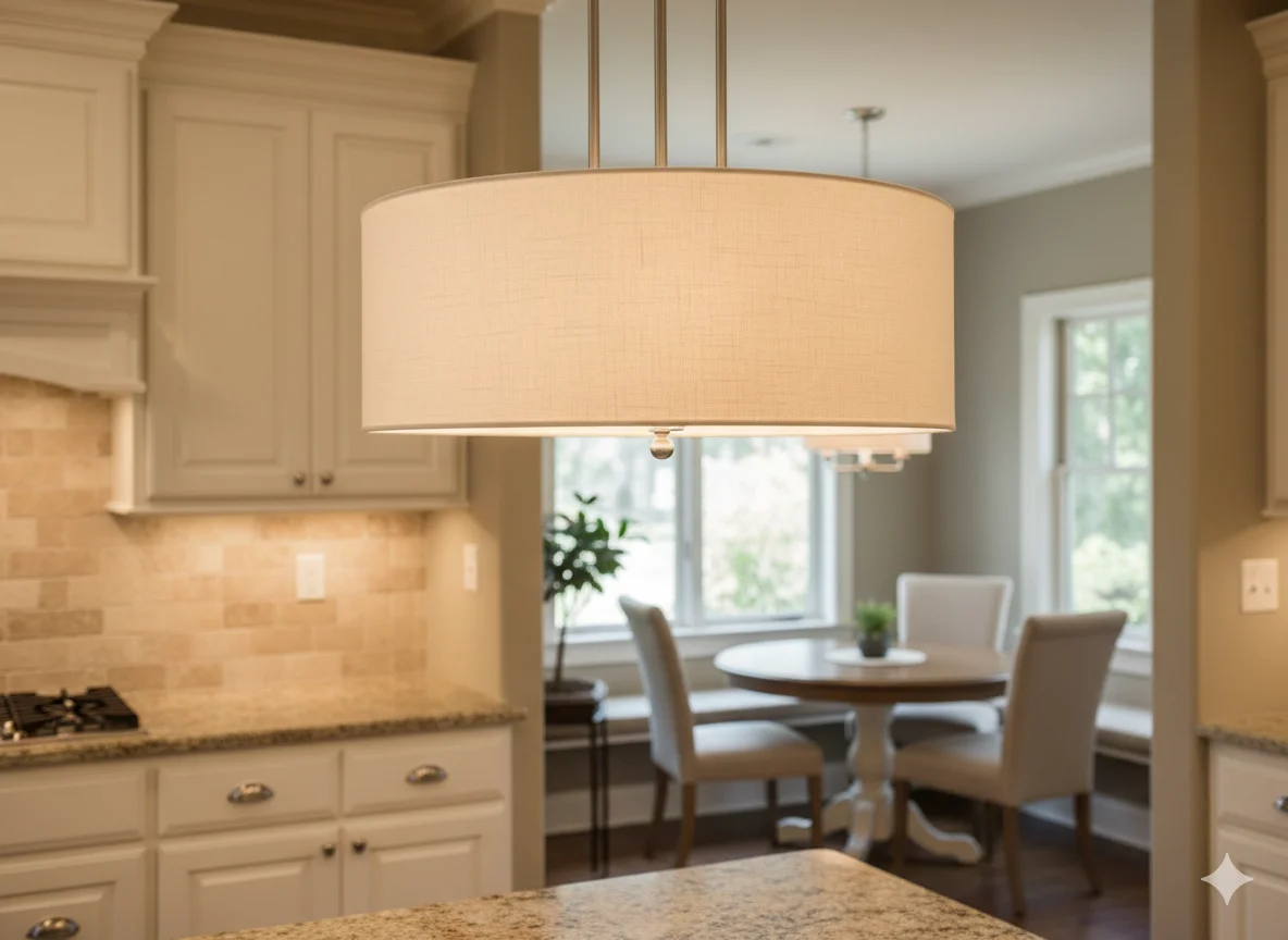 Drum Pendant Fixtures