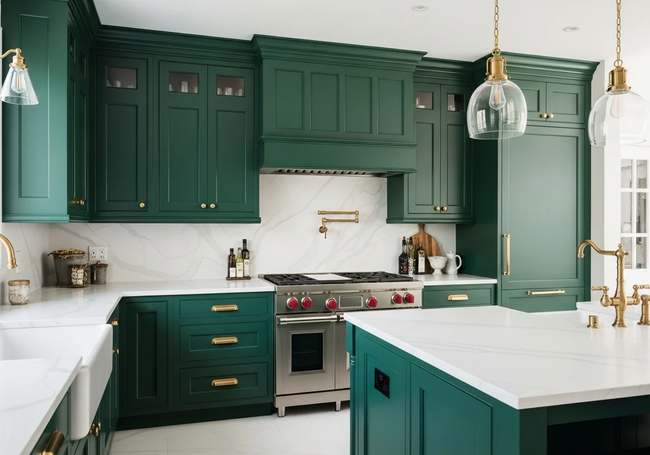 Emerald Green Bold Statement