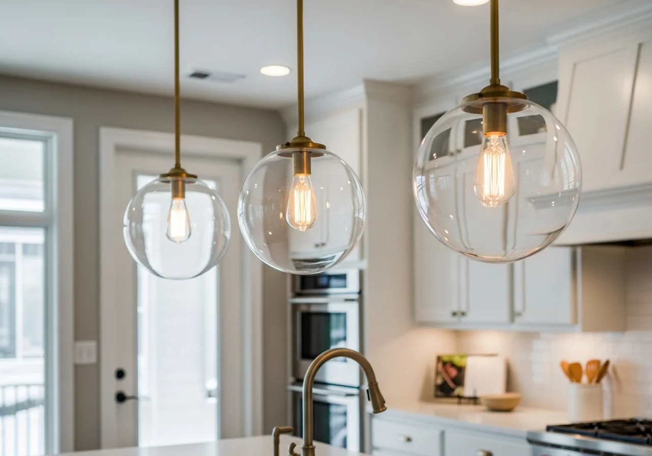 Glass Globe Pendants