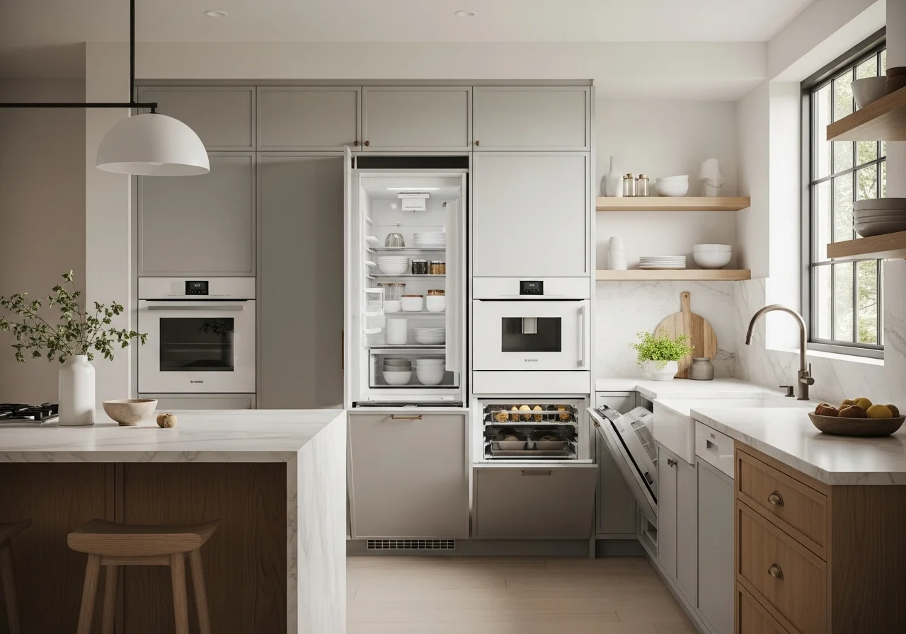 Integrated Appliances for Seamless Design