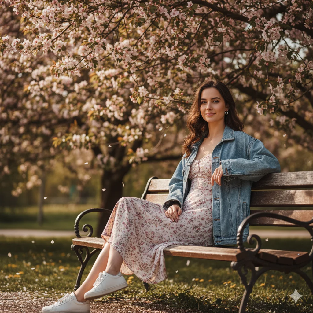 Jacket Over a Sundress
