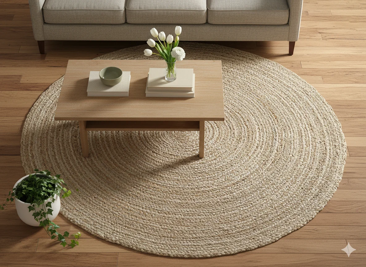 Layer a Fresh Rug Over Existing Flooring