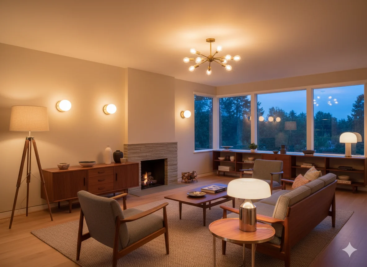 Layering Light Sources Across a Room