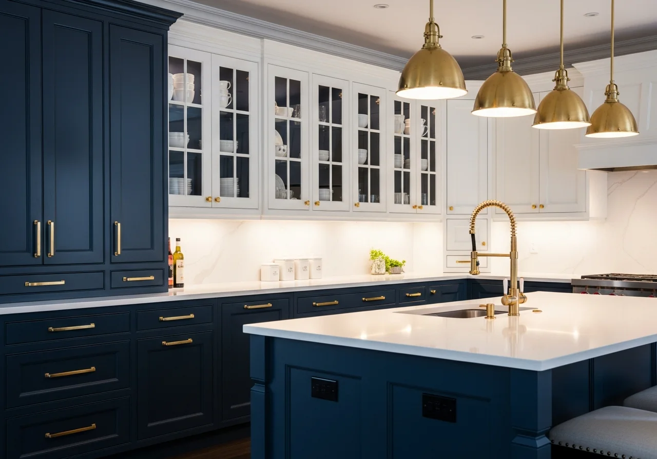 Navy Blue Adds Timeless Elegance