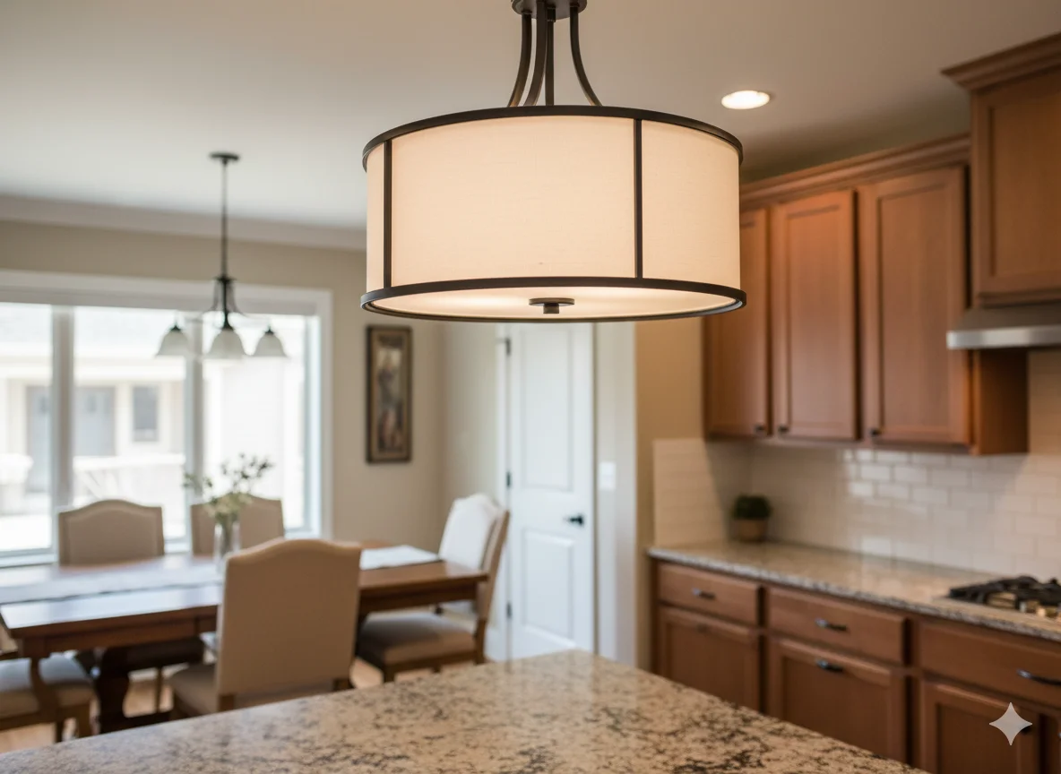 Semi-Flush Mount Fixtures