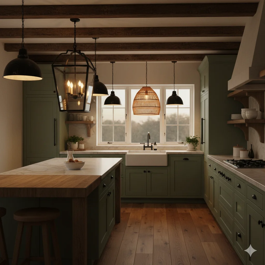 Semi Flush Mount in Bronze Finish