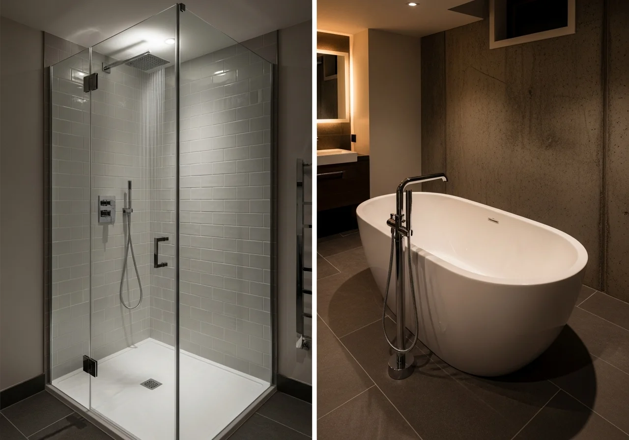 Showers Versus Bathtubs