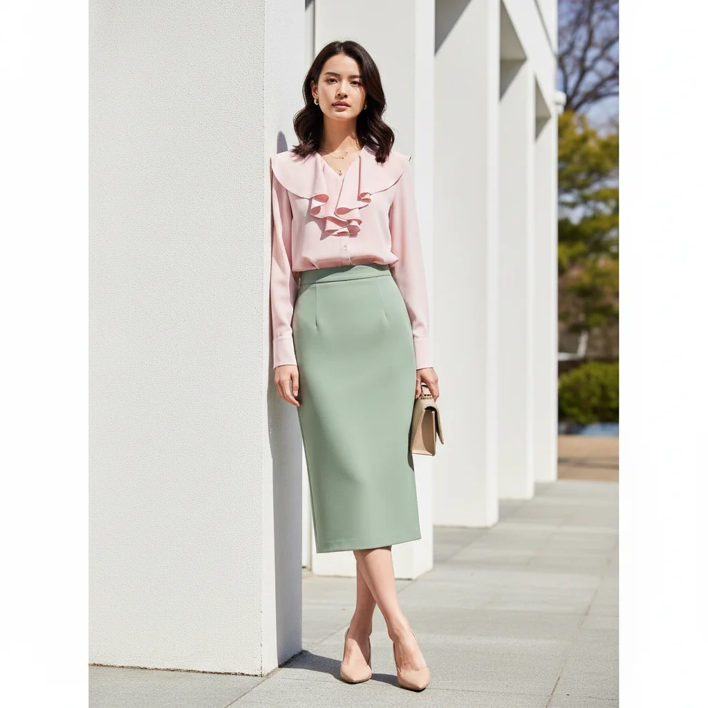 The Ruffle-Detail Blouse