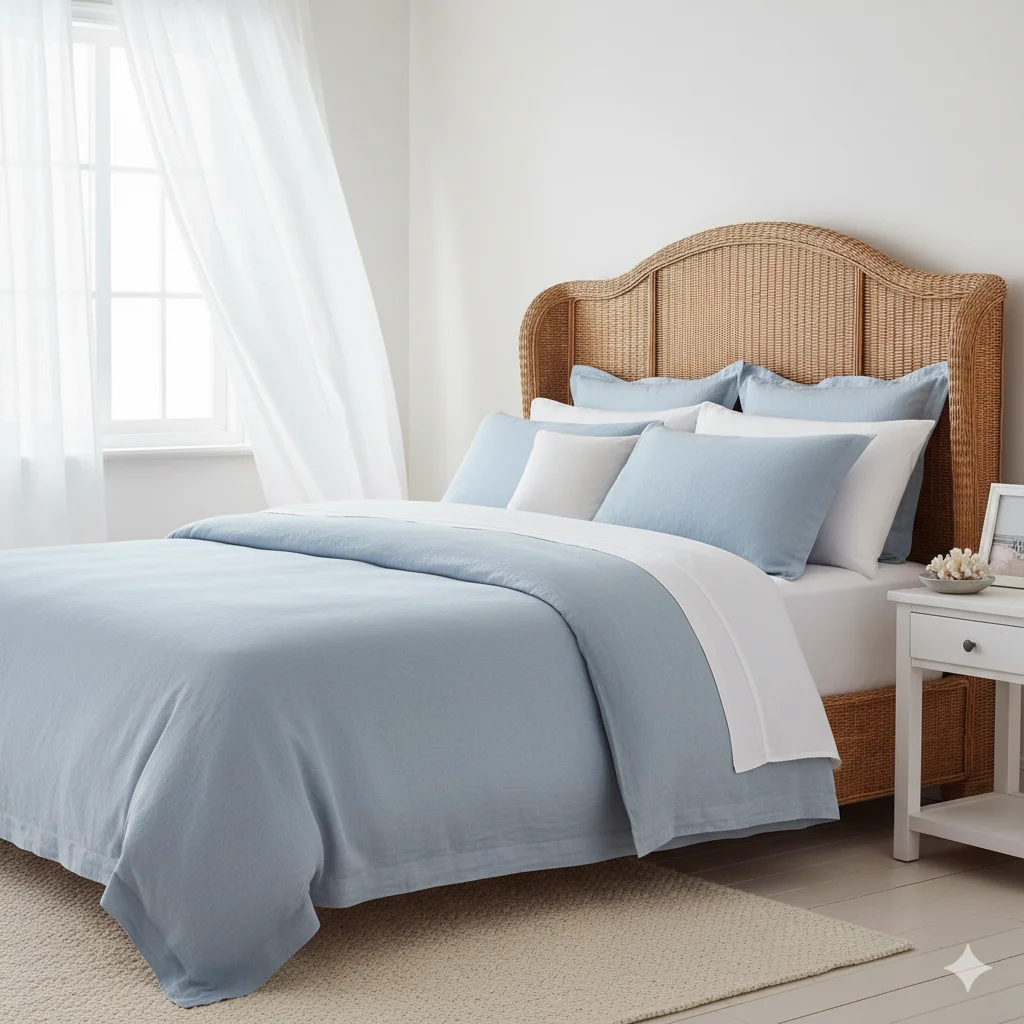 Try Soft Blue Bedding