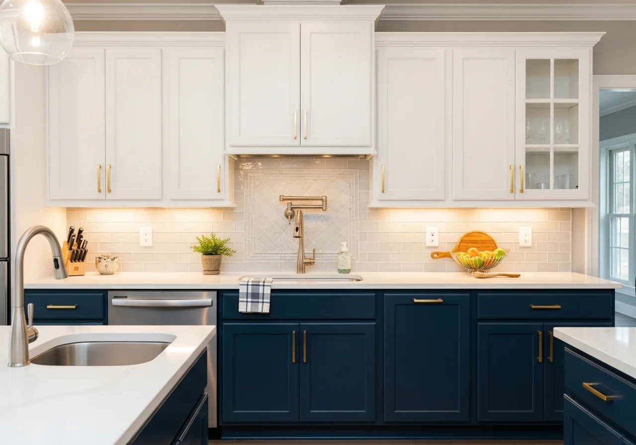 Two-Tone Cabinet Combinations