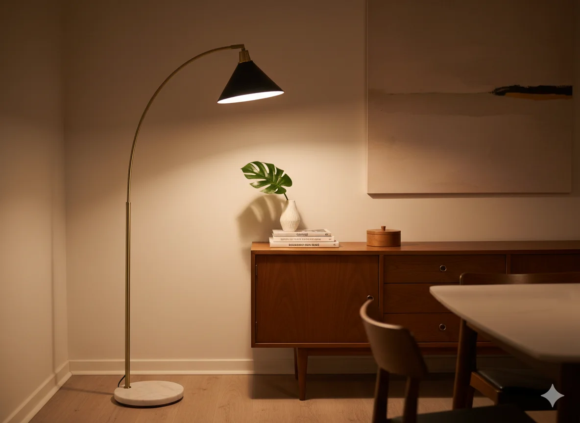 Use Floor Lamps for Ambient Corners