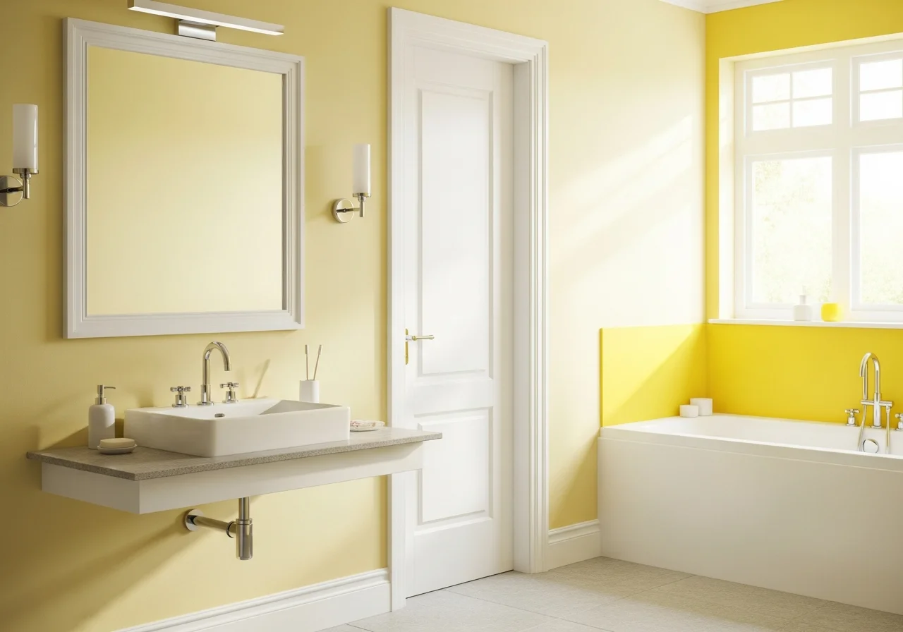 Walls in Sunshine Hues