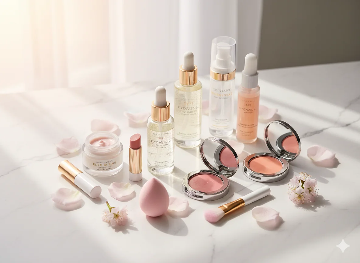 Why the Dewy Makeup Look Dominates Spring Beauty