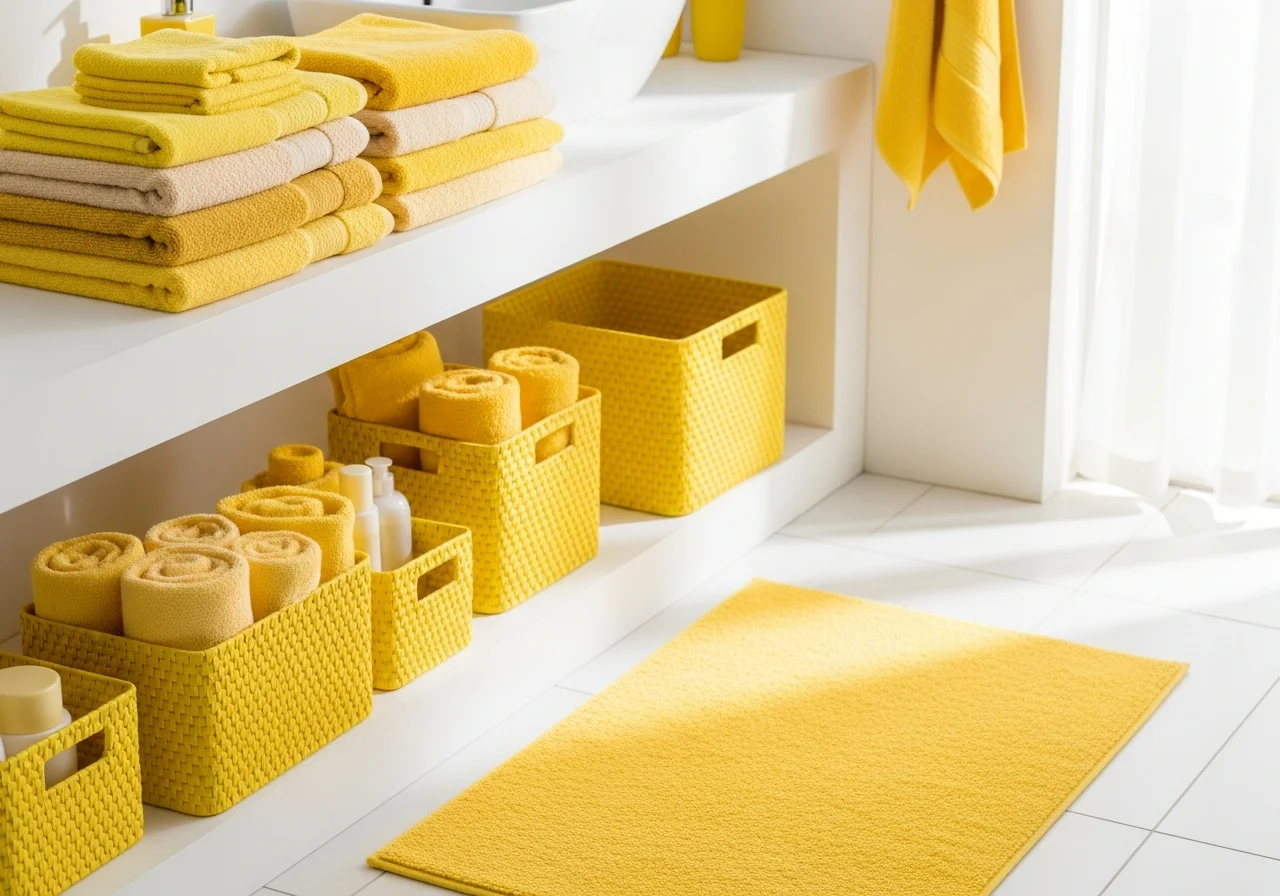 Yellow Through Textiles and Linens