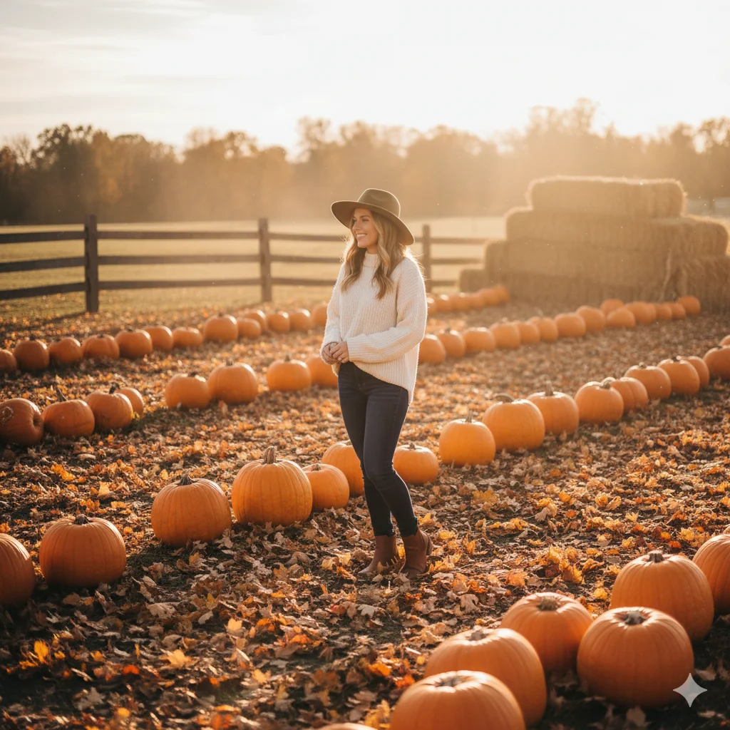 22 Pumpkin Patch Outfits Perfect for Fall Vibes