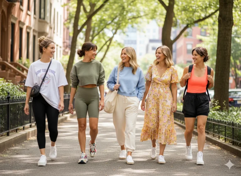 22 Walking Outfits That Are Cute and Comfortable