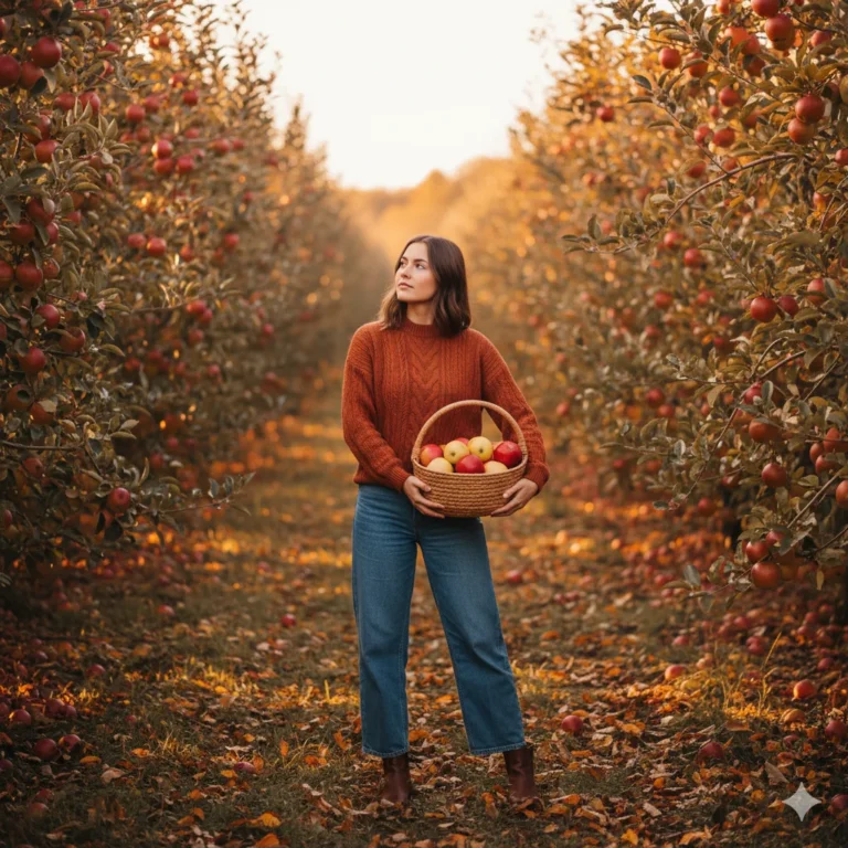 23 Apple Picking Outfit Ideas for Cute Fall Photos