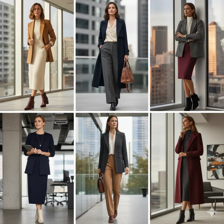 24 Autumn Work Outfits That Feel Polished