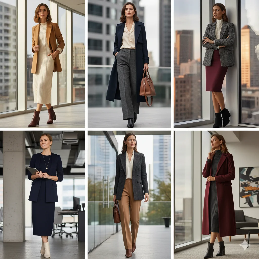 24 Autumn Work Outfits That Feel Polished