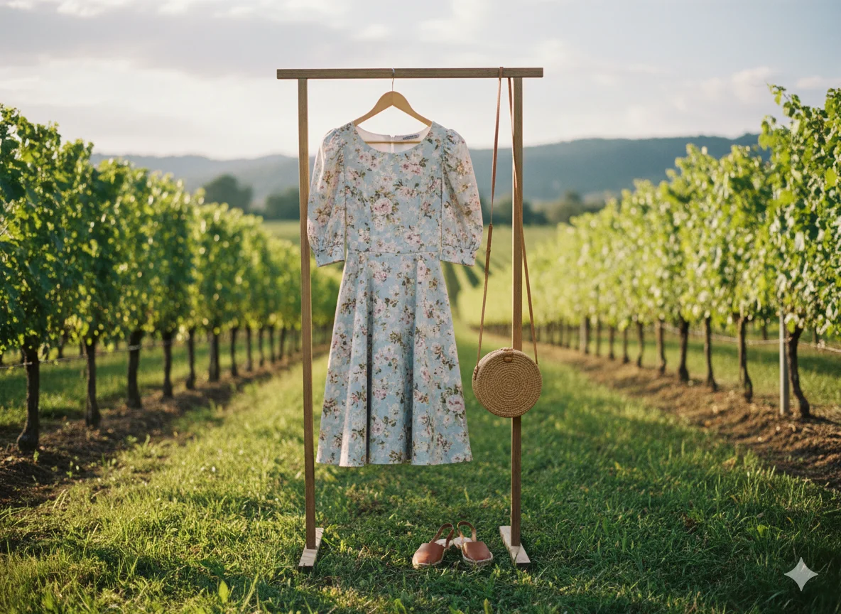 A-Line Dress with Sleeves