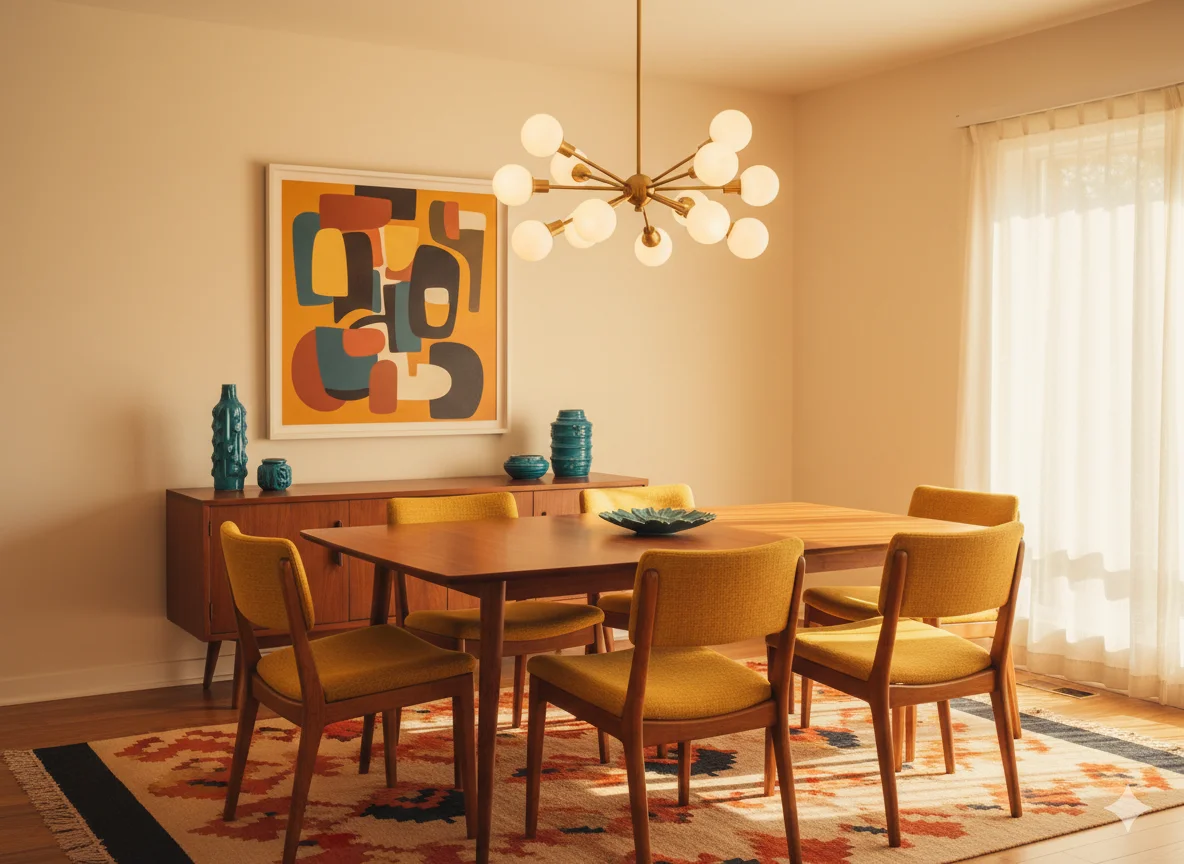 Add Bold Retro Accent Colors