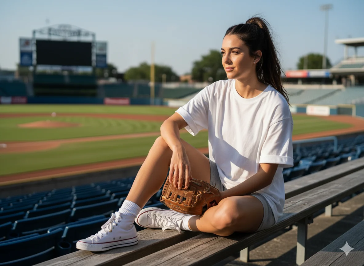Athletic Shorts and Loose Tee