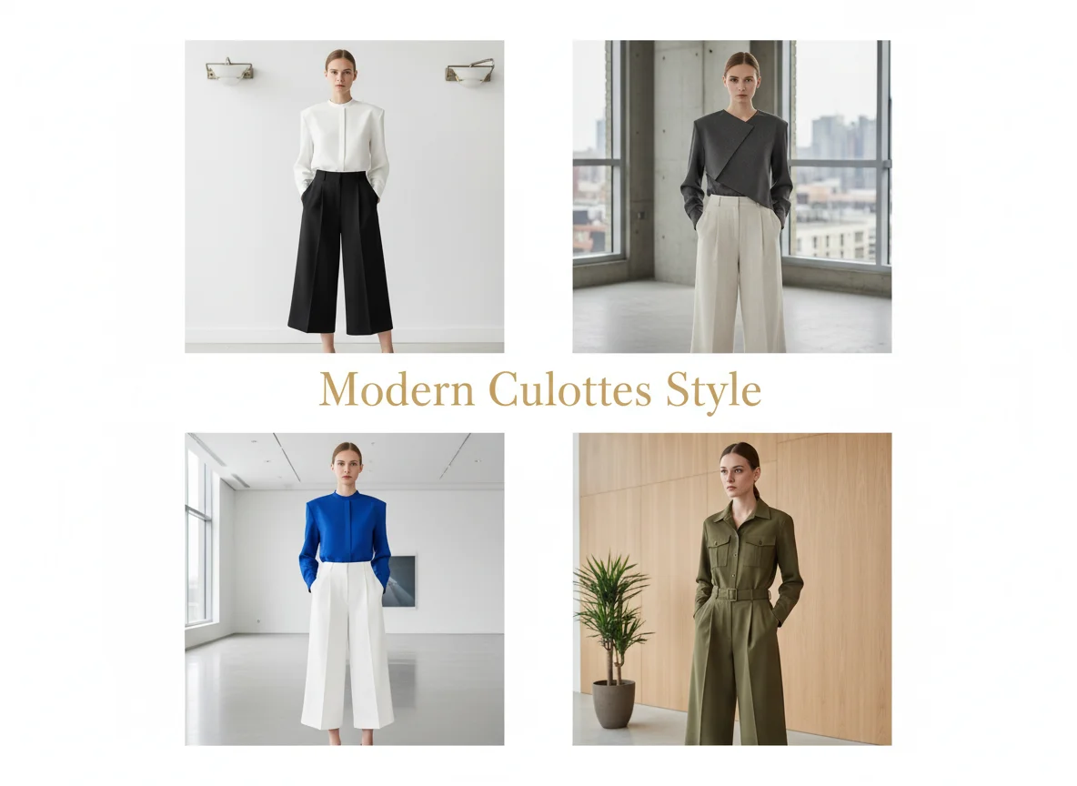 Blouse and Culottes