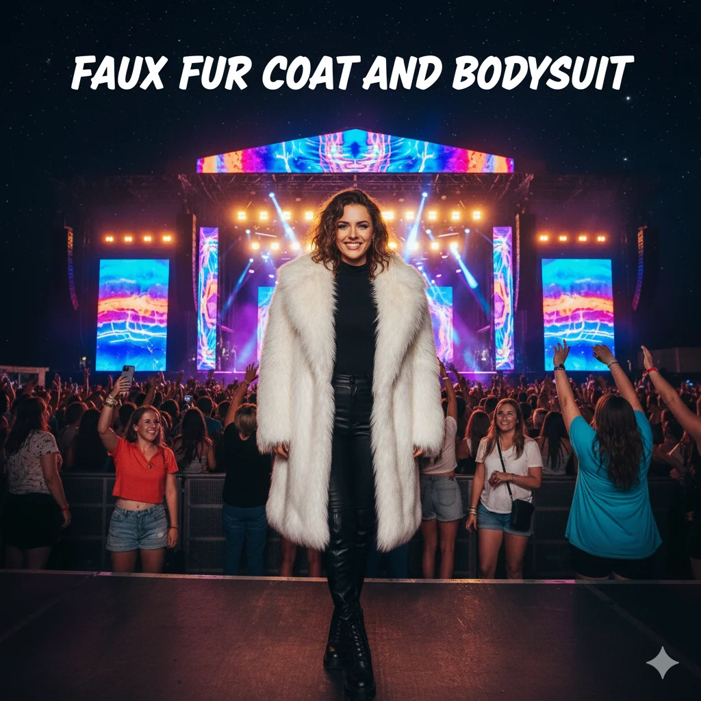 Faux Fur Coat