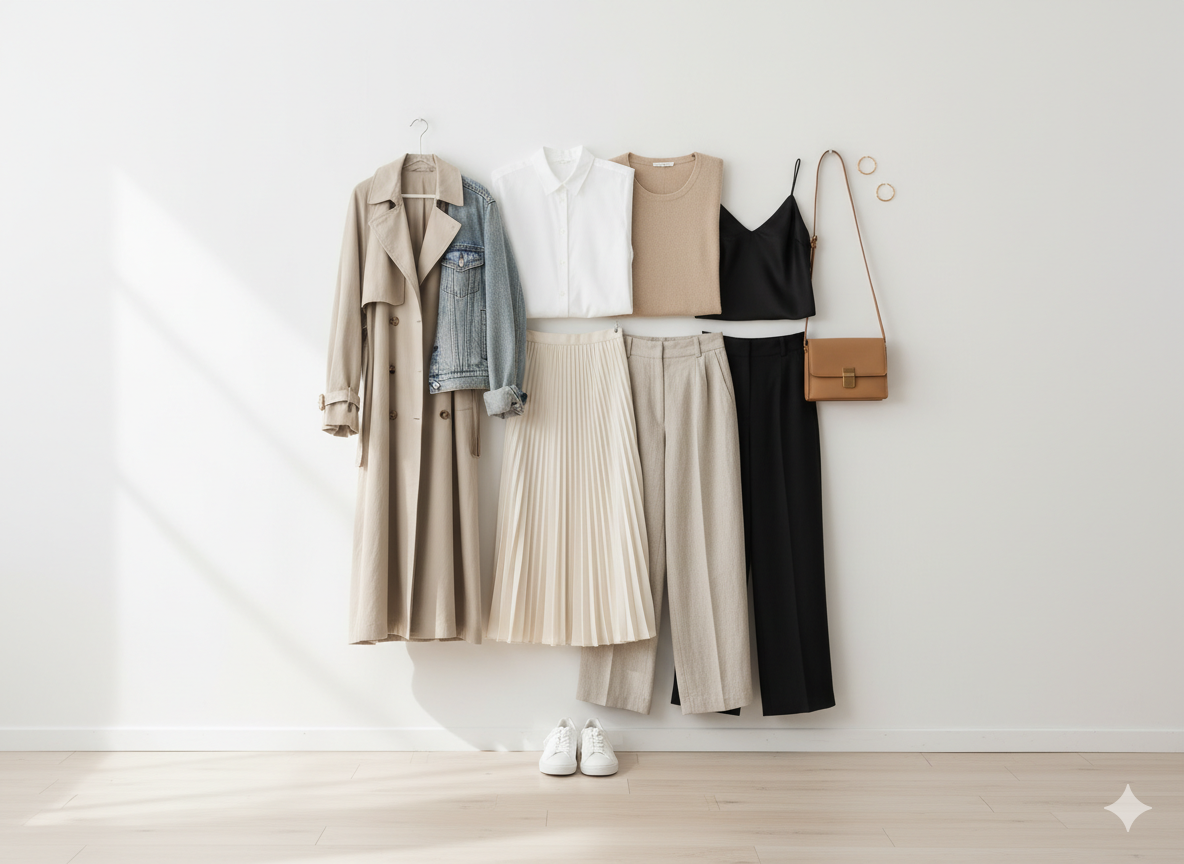How to Build a Spring Capsule Wardrobe