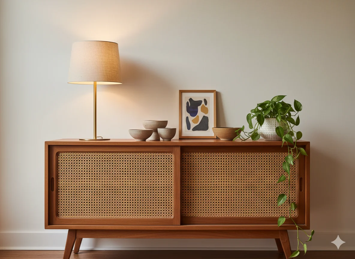 Install a Credenza or Sideboard with Display Space