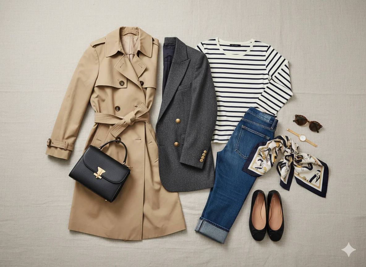 Key Pieces That Define Parisian Chic