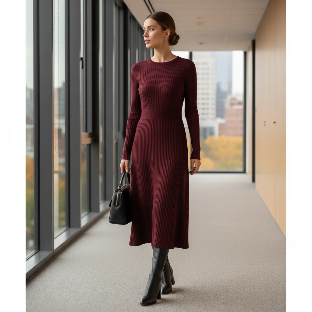 Knit Midi Dress