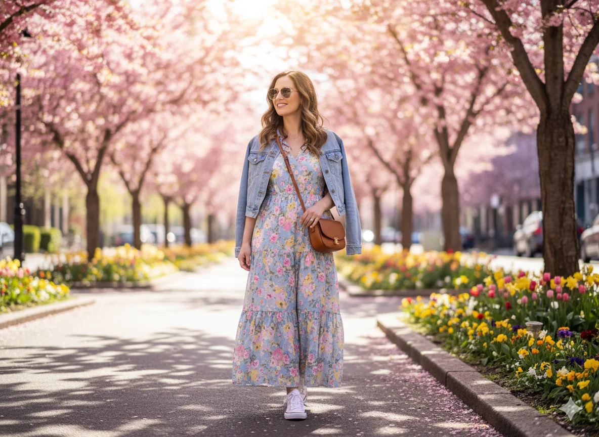 Linen Shirt with High Waisted Trousers
