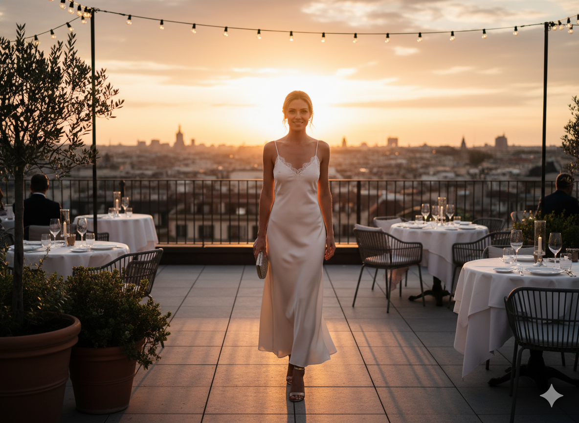 Linen Vest with Wide Leg Pants