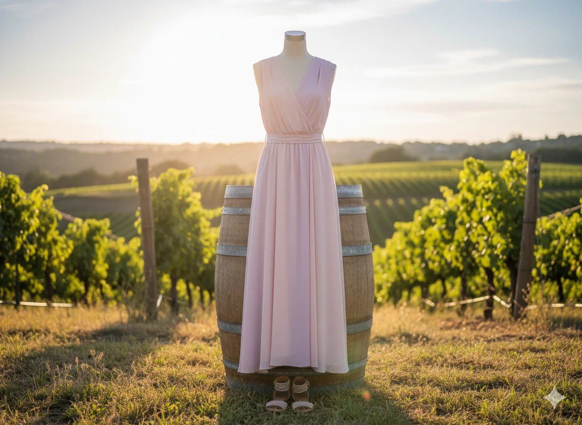 Maxi Dress with a Belt