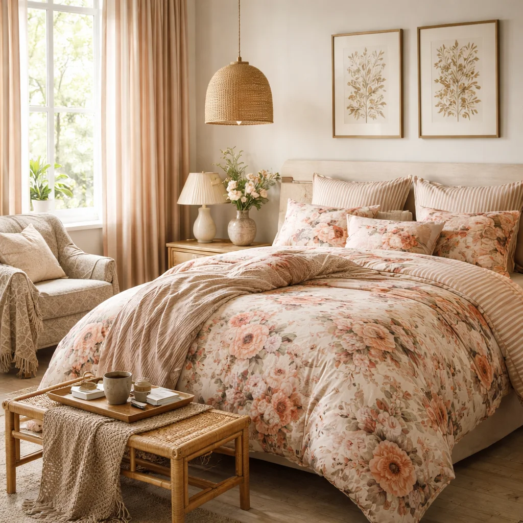 Mixing Florals With Other Patterns