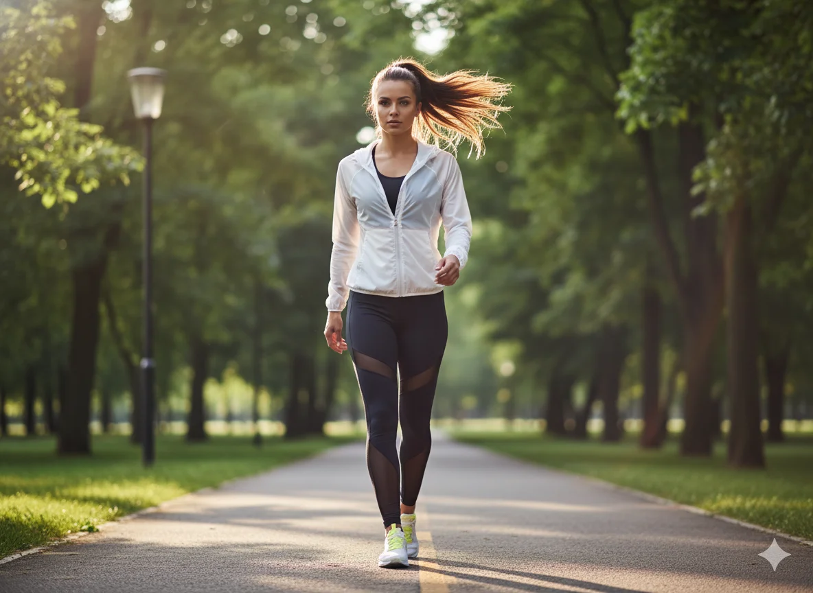 Performance Leggings and Sports Bra with Zip Jacket