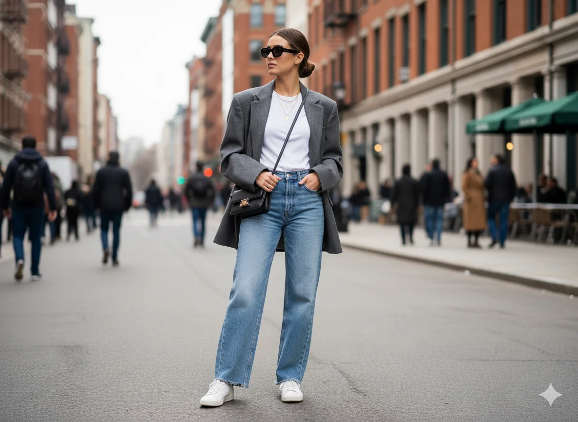 Relaxed Street Style Combination