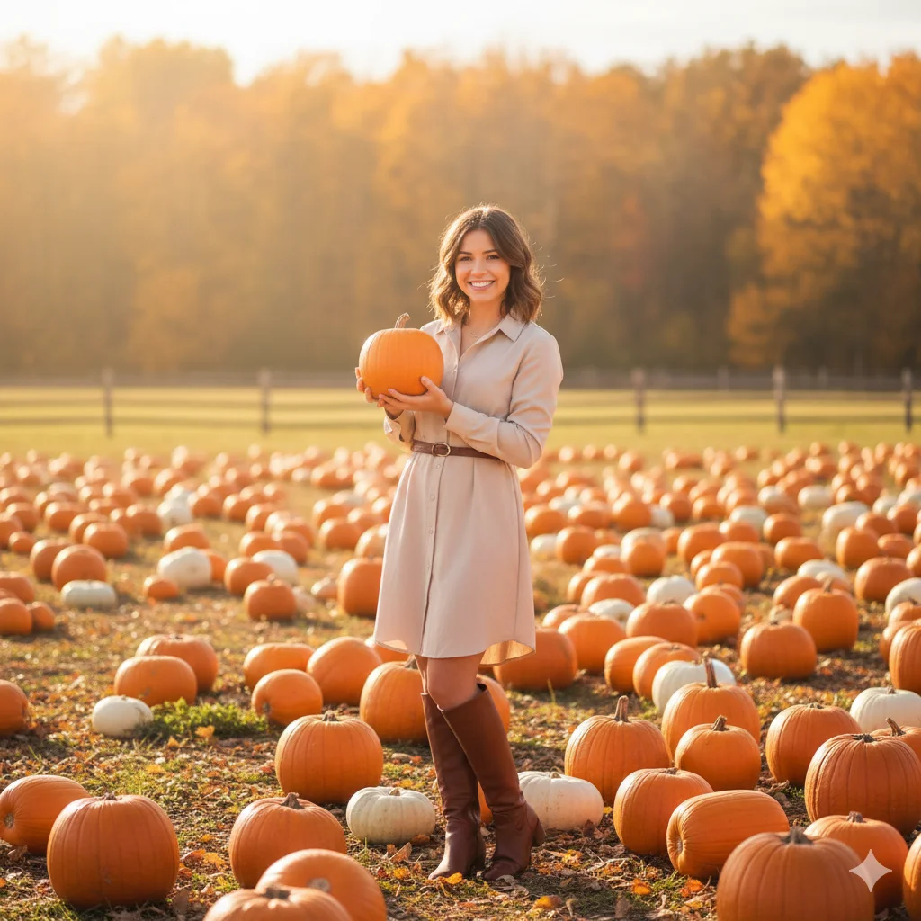 Shirt Dress and Belted Boots