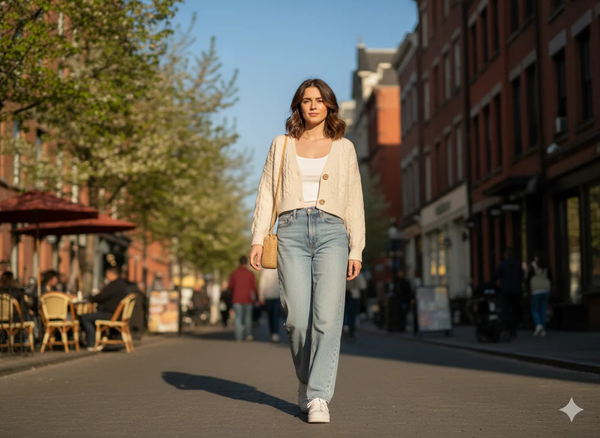 Slip Dress with Lightweight Trench Coat