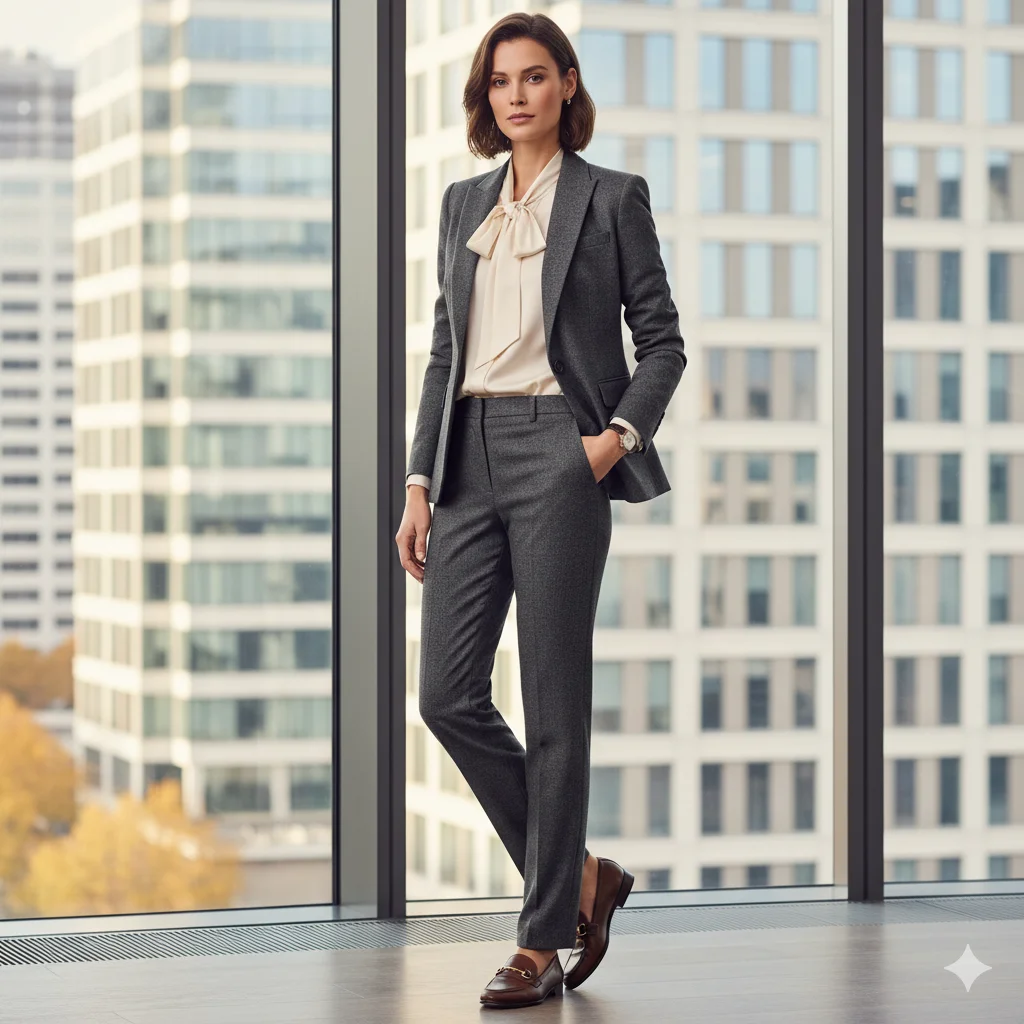 Straight Leg Trousers