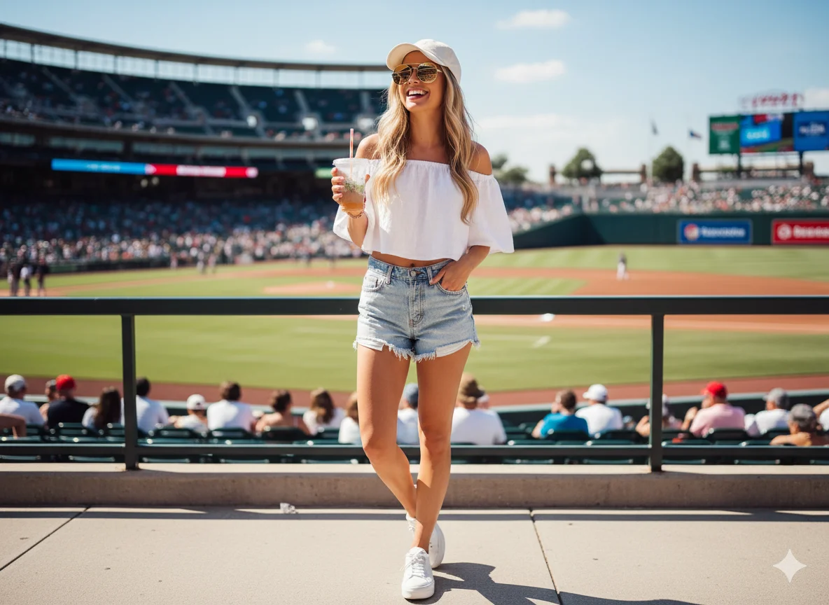Summer Baseball Game Outfits