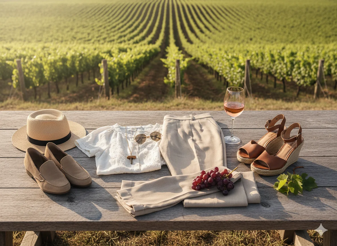 Tailored Linen Pants and a Blouse