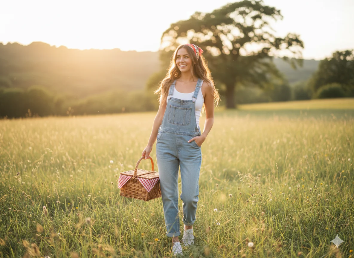 Tailored Shorts and a Blouse
