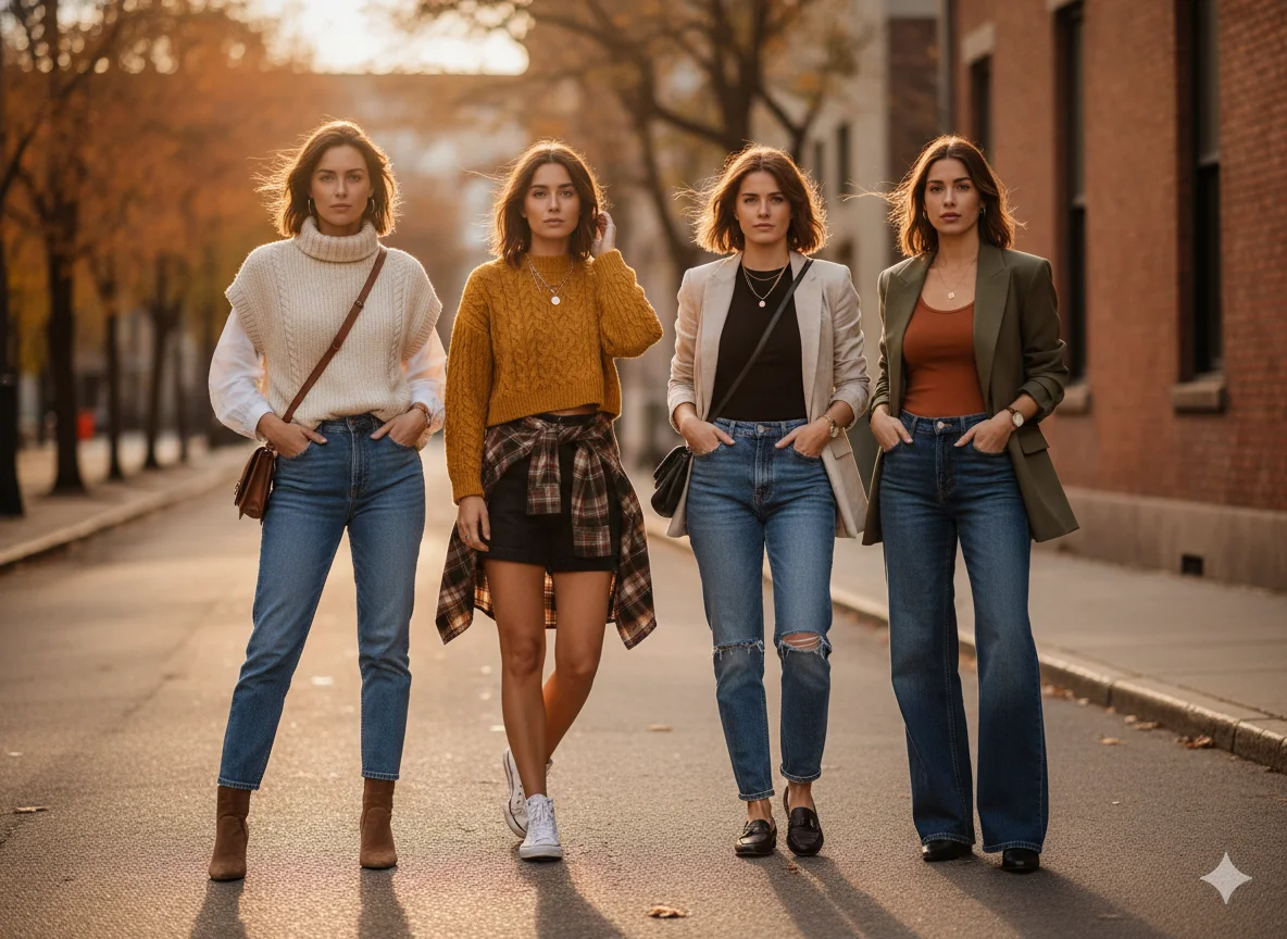 Transitional Outfits from Summer to Fall