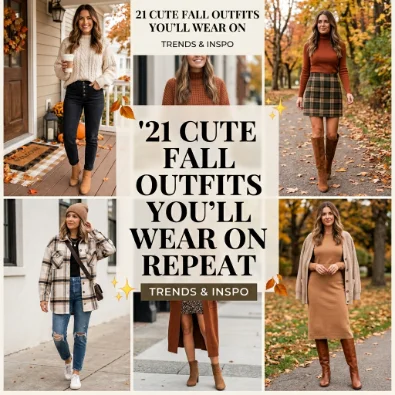 21 Cute Fall Outfits You’ll Wear on Repeat