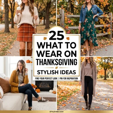 25 What to Wear on Thanksgiving – Stylish Ideas
