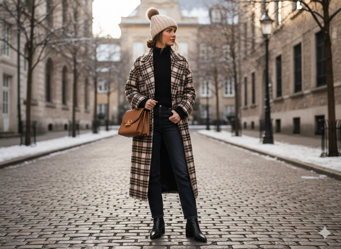 Plaid Coat